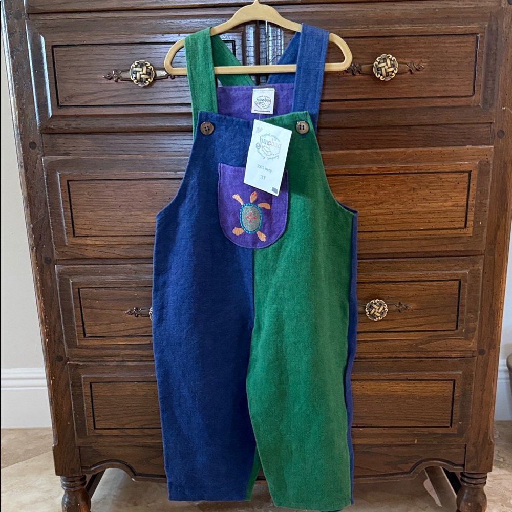 Colorful Kids Overalls